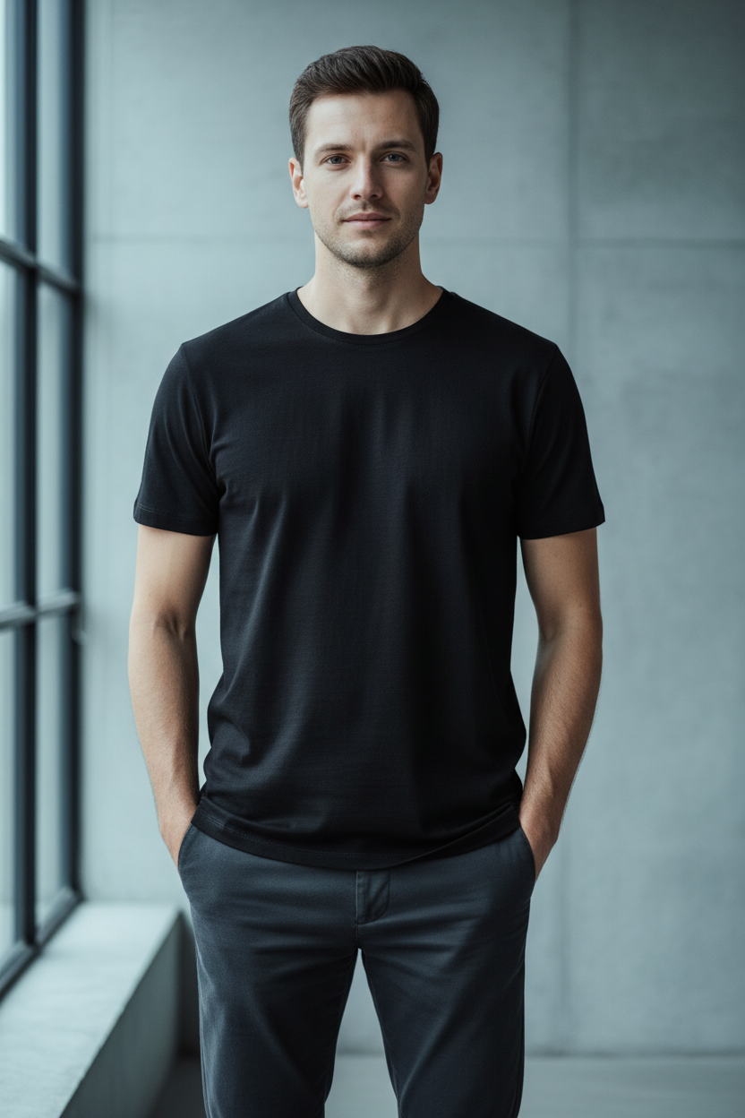Sustainable 180 GSM Classic Fit T-Shirt | Premium Recycled Material
