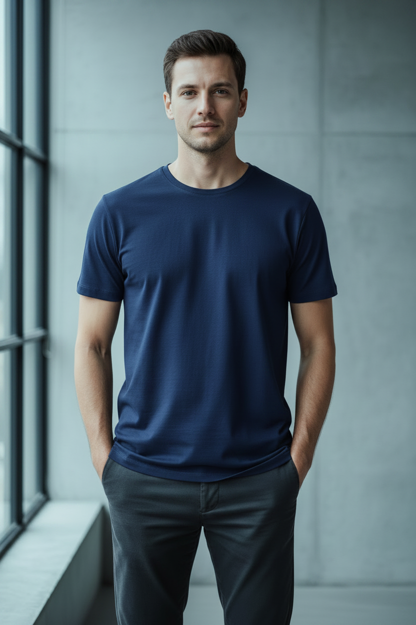 Sustainable 180 GSM Classic Fit T-Shirt | Premium Recycled Material